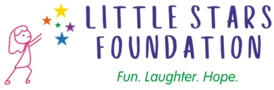 Little stars foundation logo with Fun Laughter and Hope slogan